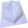 Sold 12 pcs molds 3D Wall Tiles Concrete Tiles Hexahedron Modern Art Wall Decor W21 view 4