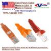 100 FT - UTP Cat.6 Ethernet Patch Cable - Pure Copper  UL CSA - Orange view 1