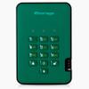 iStorage diskAshur2 SSD 2TB Green | Secure portable solid state drive | Password protected | Dust & water resistant | Hardware Encryption view 1