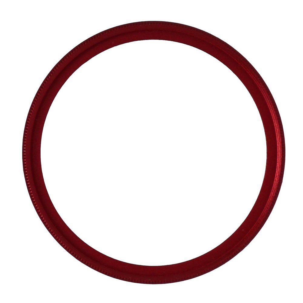 NinoLite UV Filter 40.5mm Red Frame Camera Lens Protection Structure to Mount Lens Cap Over Filter