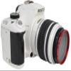 NinoLite UV Filter 40.5mm Red Frame Camera Lens Protection Structure to Mount Lens Cap Over Filter view 2
