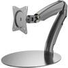 DIGITUS Monitor Mount - Stand & Gas Lift - 1 Monitor - Up to 27 Inches - Up to 1 x 6.5 kg - VESA 75 & 100 - Black view 1