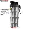 Skin Wrap Decal compatible with IceShaker 2nd Gen 26oz Winter Trees Gray (SHAKER NOT INCLUDED) view 2