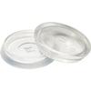 Furniture Cups, Clear Plastic, Round, 1.5-In. ID, 4-Pk. view 1