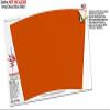 Skin Wrap Decal compatible with IceShaker 2nd Gen 26oz Solids Collection Burnt Orange (SHAKER NOT INCLUDED) view 3