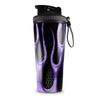 Skin Wrap Decal compatible with IceShaker 2nd Gen 26oz Metal Flames Purple (SHAKER NOT INCLUDED) view 1
