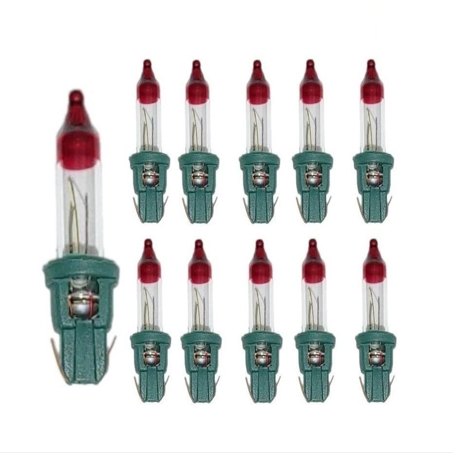 10x D Flashers, Mini Bulb 2.5 Volt V .425 Watt W 10 Clear Regular Incandescent Indoor Outdoor Bulbs Christmas Tree Lights Replacement. Makes Lights Flash by JLMissouri Please Read Description