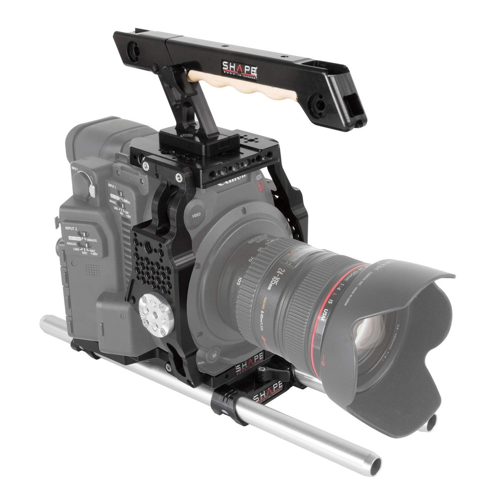 CAGE and 15 MM LW Rod for Canon C200