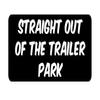 3 - Straight Out of The Trailer Park Funny Hard hat Helmet 3" x 1.25" Vinyl Decals Bumper Stickers view 1