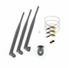 3 6dBi RP-SMA WiFi Antennas + 3 12in U.fl Cables for Mod Netgear DGND3700 v.1 view 1