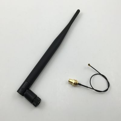 3 6dBi RP-SMA WiFi Antenna + 3 U.fl Cable for Belkin F7D8301 Netgear N600 N750