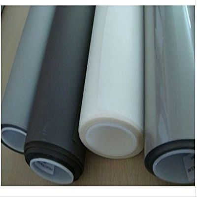 GOWE 1.524M*4M Holographic Transparent Rear Adhesive Projection Screen Film for Bank