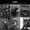 Bauhutte BHP-S100 Controller Stand, Headphone Hanger Rack, Black view 4