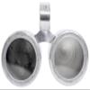 Rockville DMAC65S Dual 6.5" Polished Aluminum Wakeboard Tower Speaker Pods+Cover view 3