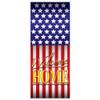 Beistle Welcome Home Plastic Door Cover- 1 pc view 1