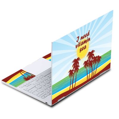 MightySkins Skin Compatible with Google Pixelbook - Vitamin Sea | Protective, Durable, and Unique Vinyl Decal wrap Cover | Easy to Apply, Remove, and Change Styles | Made in The USA
