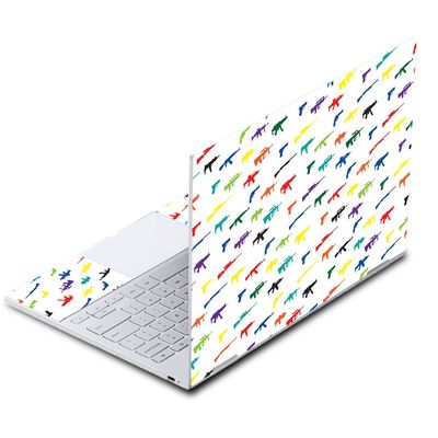 MightySkins Skin Compatible With Google Pixelbook - Fun Guns | Protective, Durable, and Unique Vinyl Decal wrap cover | Easy To Apply, Remove, and Change Styles | Made in the USA