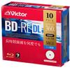 Victor (Victor) Repeatedly for Recording BD-RE DL VBE260NP10J1 (2-Layer / 1-2 Double-Speed / 10 Sheets Single-Sided) view 1