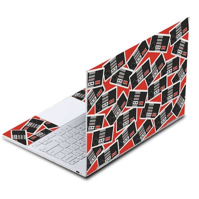 MightySkins Skin Compatible with Google Pixelbook - Retro Controllers 3 | Protective, Durable, and Unique Vinyl Decal wrap Cover | Easy to Apply, Remove, and Change Styles | Made in The USA