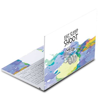 MightySkins Skin Compatible with Google Pixelbook - Eat Sleep Shoot | Protective, Durable, and Unique Vinyl Decal wrap Cover | Easy to Apply, Remove, and Change Styles | Made in The USA