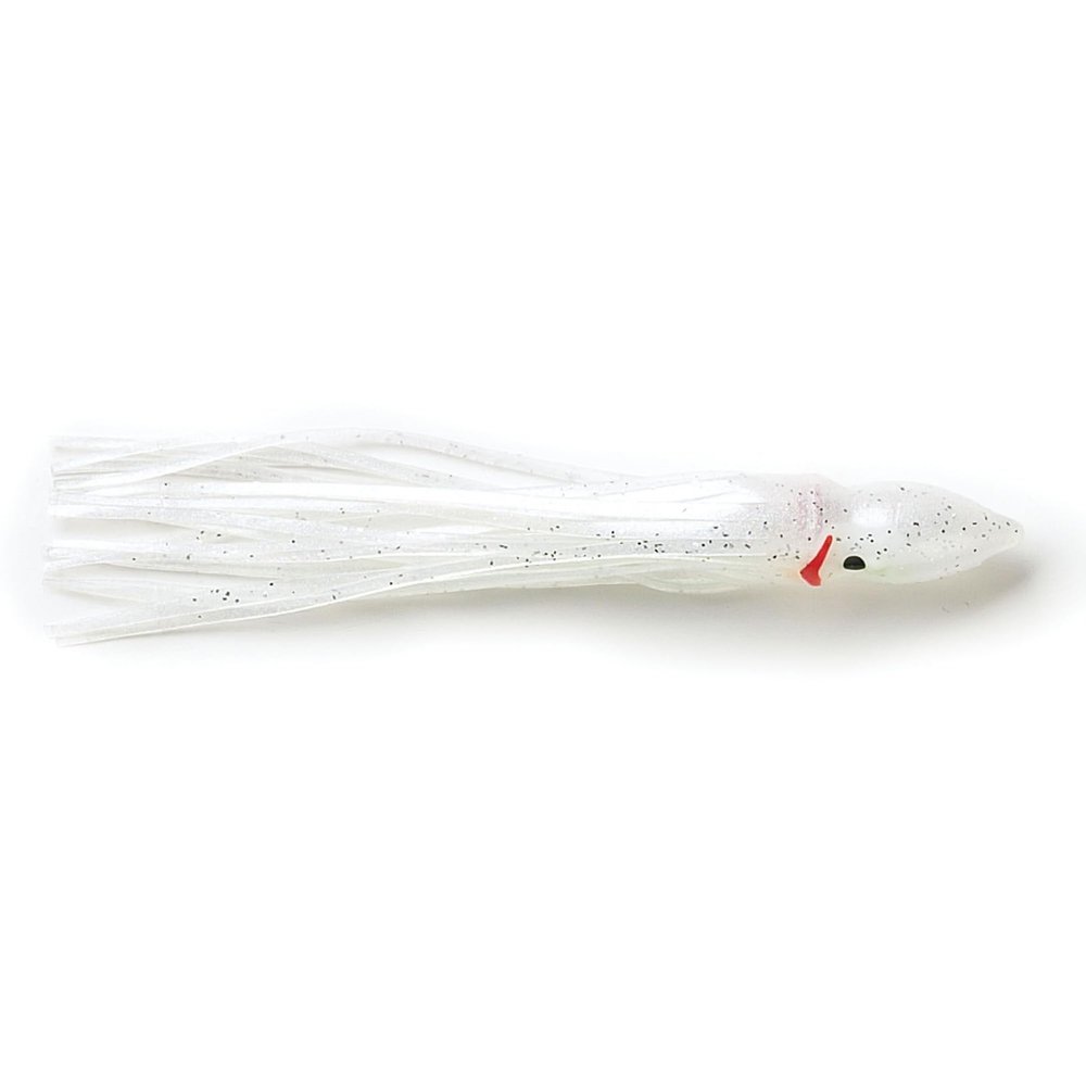 P-Line SQ35-269 S.R. Squid White Body Pink Stripes UV, 3.5"