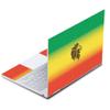 MightySkins Skin Compatible with Google Pixelbook - Rasta Lion | Protective, Durable, and Unique Vinyl Decal wrap Cover | Easy to Apply, Remove, and Change Styles | Made in The USA view 1
