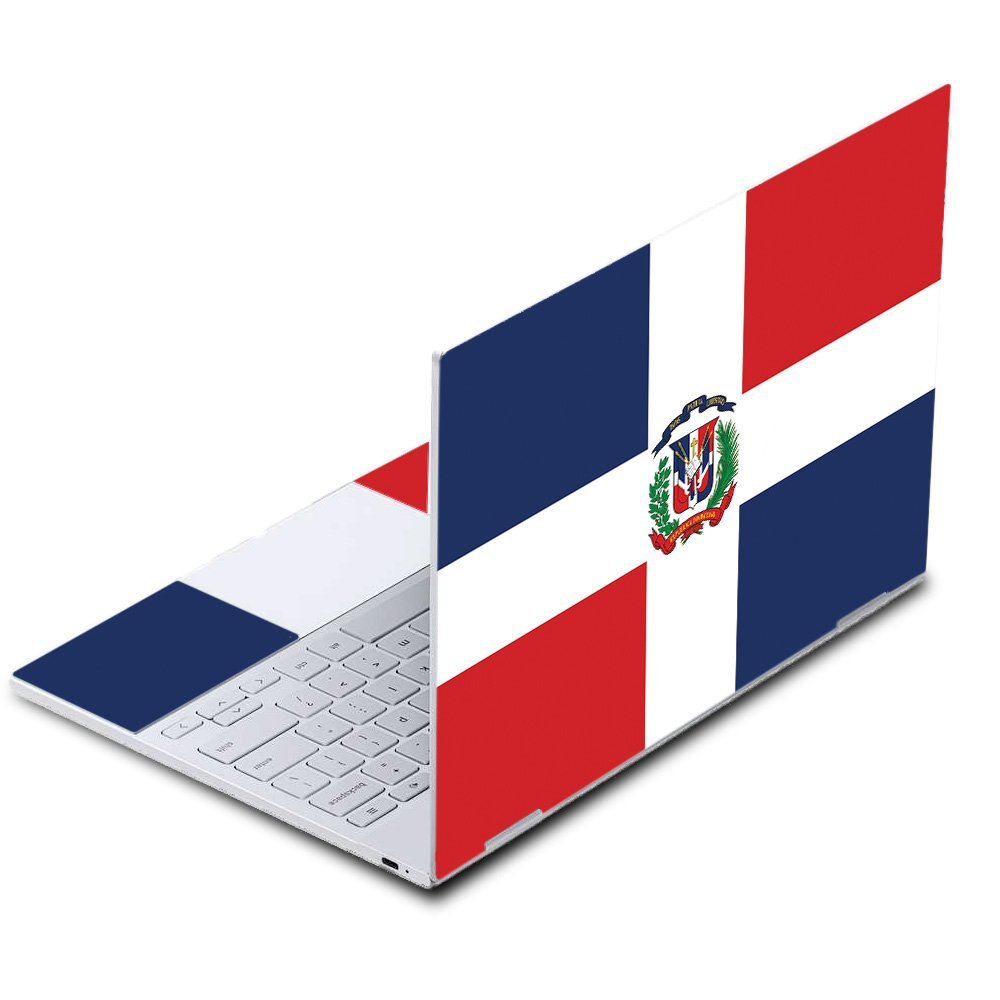 MightySkins Skin Compatible With Google Pixelbook - Dominican Flag | Protective, Durable, and Unique Vinyl Decal wrap cover | Easy To Apply, Remove, and Change Styles | Made in the USA