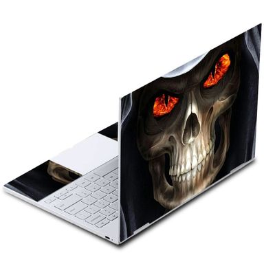 MightySkins Skin Compatible with Google Pixelbook - Evil Reaper | Protective, Durable, and Unique Vinyl Decal wrap Cover | Easy to Apply, Remove, and Change Styles | Made in The USA