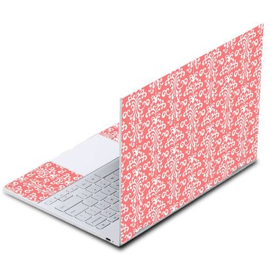 MightySkins Skin Compatible with Google Pixelbook - Coral Damask | Protective, Durable, and Unique Vinyl Decal wrap Cover | Easy to Apply, Remove, and Change Styles | Made in The USA