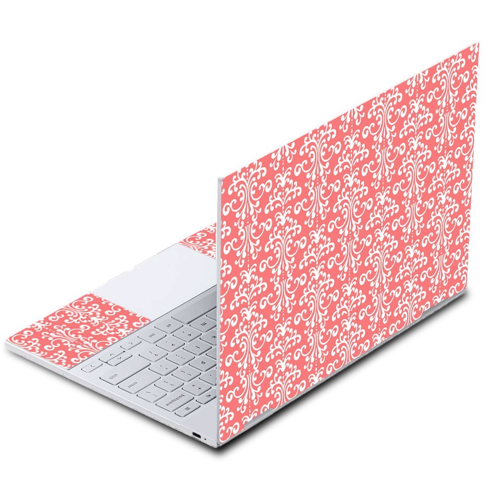 MightySkins Skin Compatible with Google Pixelbook - Coral Damask | Protective, Durable, and Unique Vinyl Decal wrap Cover | Easy to Apply, Remove, and Change Styles | Made in The USA