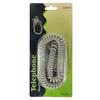PolyTron #50-00-25 Grey Telephone Modular Headset Cord 25 ft. view 3