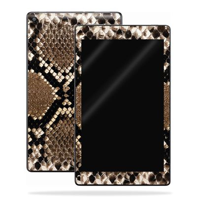 MightySkins Skin Compatible with Amazon Kindle Fire HD 10 (2017) - Rattler | Protective, Durable, and Unique Vinyl Decal wrap Cover | Easy to Apply, Remove, and Change Styles | Made in The USA
