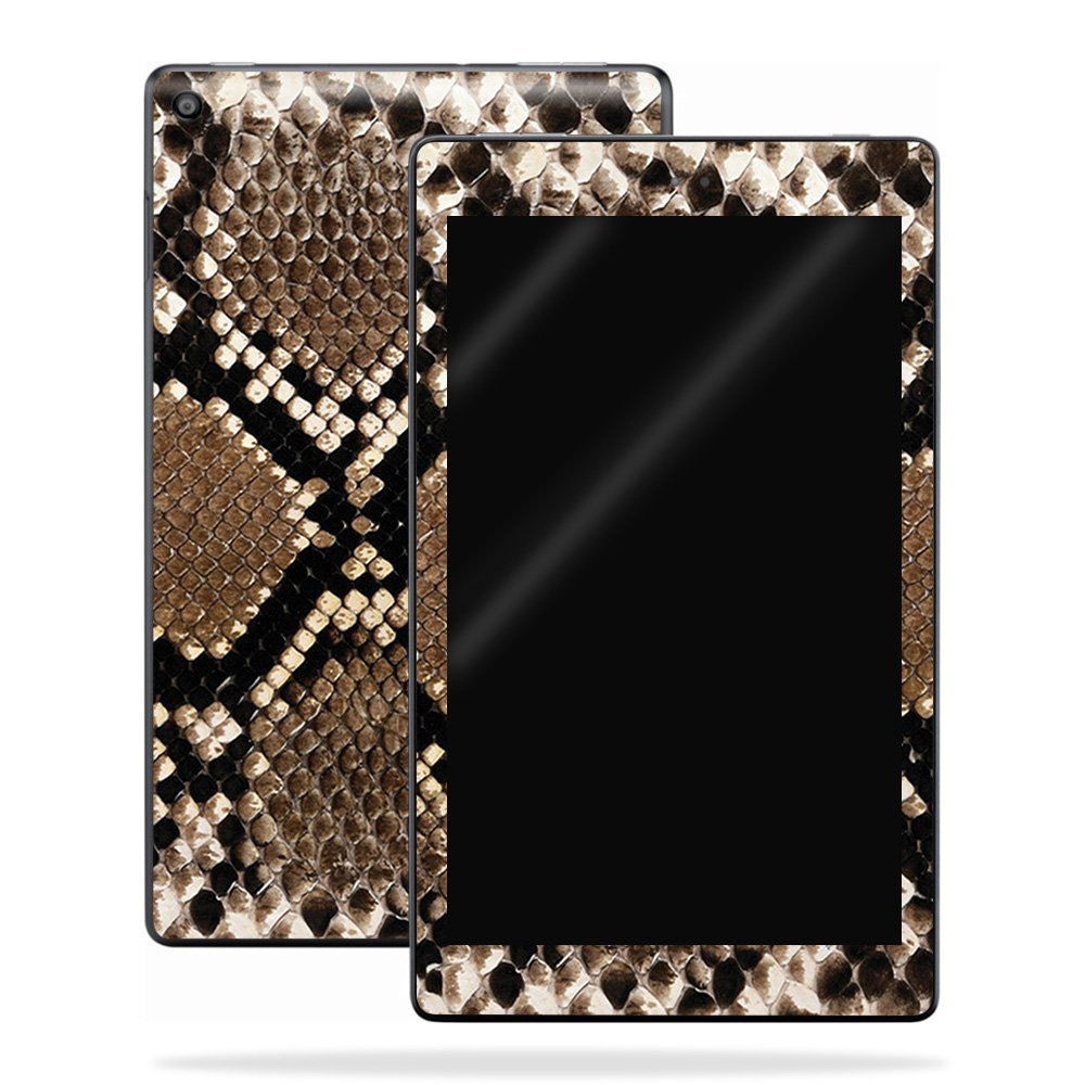MightySkins Skin Compatible with Amazon Kindle Fire HD 10 (2017) - Rattler | Protective, Durable, and Unique Vinyl Decal wrap Cover | Easy to Apply, Remove, and Change Styles | Made in The USA