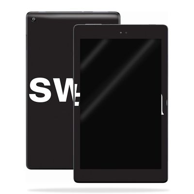 MightySkins Skin Compatible with Amazon Kindle Fire HD 10 (2017) - Swag | Protective, Durable, and Unique Vinyl Decal wrap Cover | Easy to Apply, Remove, and Change Styles | Made in The USA