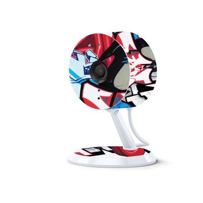 MightySkins Skin Compatible with Amazon Cloud Cam - Graffiti Mash Up | Protective, Durable, and Unique Vinyl Decal wrap Cover | Easy to Apply, Remove, and Change Styles | Made in The USA