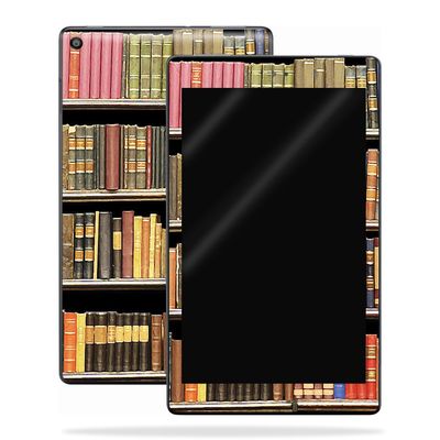 MightySkins Skin Compatible with Amazon Kindle Fire HD 10 (2017) - Books | Protective, Durable, and Unique Vinyl Decal wrap Cover | Easy to Apply, Remove, and Change Styles | Made in The USA