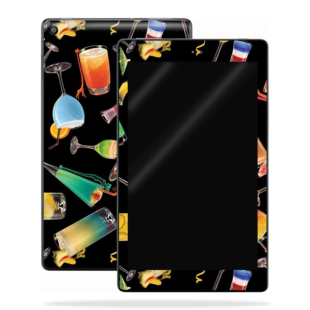 MightySkins Skin Compatible with Amazon Kindle Fire HD 10 (2017) - Cocktail Therapy | Protective, Durable, and Unique Vinyl Decal wrap Cover | Easy to Apply, Remove | Made in The USA