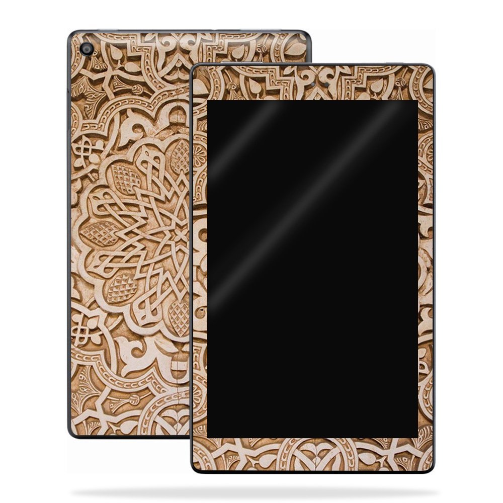 MightySkins Skin Compatible with Amazon Kindle Fire HD 10 (2017) - Carved | Protective, Durable, and Unique Vinyl Decal wrap Cover | Easy to Apply, Remove, and Change Styles | Made in The USA