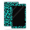 MightySkins Skin Compatible with Amazon Kindle Fire HD 10 (2017) - Teal Leopard | Protective, Durable, and Unique Vinyl Decal wrap Cover | Easy to Apply, Remove, and Change Styles | Made in The USA view 1