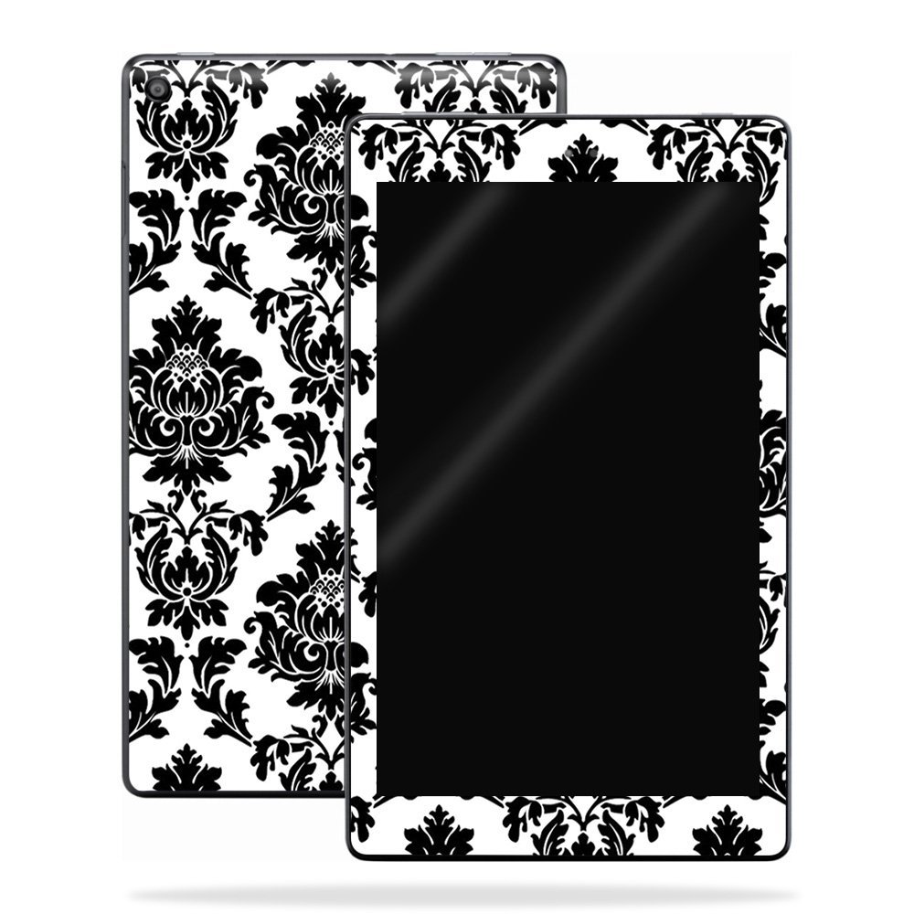 MightySkins Skin Compatible with Amazon Kindle Fire HD 10 (2017) - Vintage Damask | Protective, Durable, and Unique Vinyl Decal wrap Cover | Easy to Apply, Remove, and Change Styles | Made in The USA