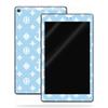 MightySkins Skin Compatible with Amazon Kindle Fire HD 8 (2017) - Baby Blue Designer | Protective, Durable, and Unique Vinyl Decal wrap Cover | Easy to Apply, Remove | Made in The USA view 1