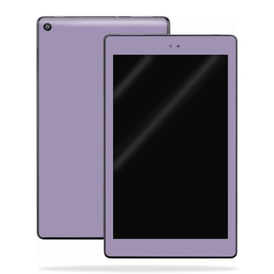 MightySkins Skin Compatible with Amazon Kindle Fire HD 10 (2017) - Solid Lavender | Protective, Durable, and Unique Vinyl Decal wrap Cover | Easy to Apply, Remove, and Change Styles | Made in The USA