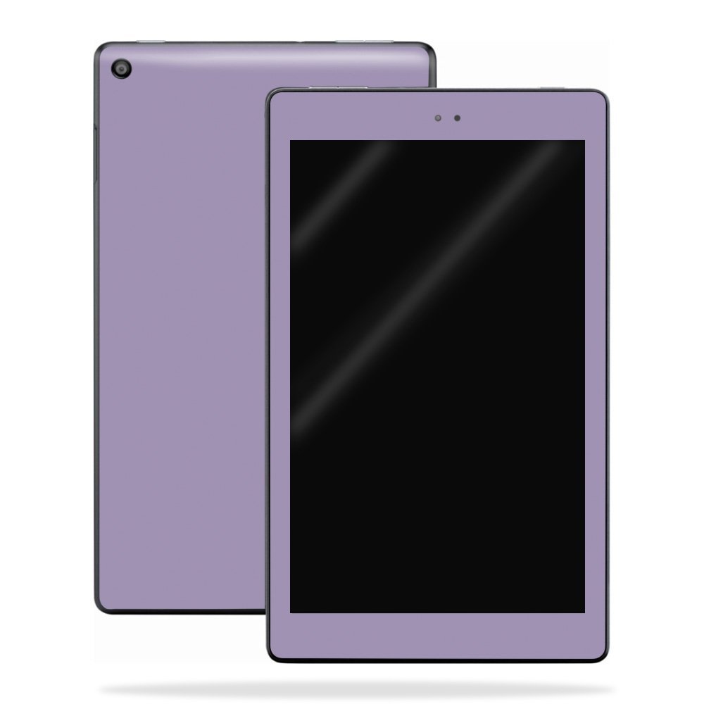 MightySkins Skin Compatible with Amazon Kindle Fire HD 10 (2017) - Solid Lavender | Protective, Durable, and Unique Vinyl Decal wrap Cover | Easy to Apply, Remove, and Change Styles | Made in The USA