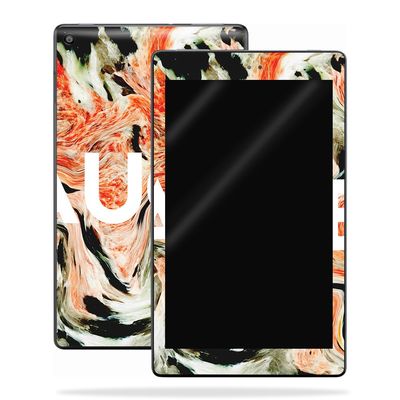 MightySkins Skin Compatible with Amazon Kindle Fire HD 10 (2017) - Sauced | Protective, Durable, and Unique Vinyl Decal wrap Cover | Easy to Apply, Remove, and Change Styles | Made in The USA