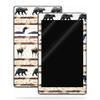 MightySkins Skin Compatible with Amazon Kindle Fire HD 10 (2017) - Lodge Stripes | Protective, Durable, and Unique Vinyl Decal wrap Cover | Easy to Apply, Remove, and Change Styles | Made in The USA view 1