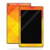 MightySkins Skin Compatible with Amazon Kindle Fire HD 10 (2017) - Orange Texture | Protective, Durable, and Unique Vinyl Decal wrap Cover | Easy to Apply, Remove, and Change Styles | Made in The USA view 1