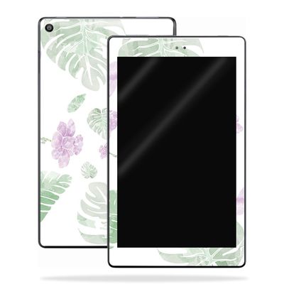 MightySkins Skin Compatible with Amazon Kindle Fire HD 10 (2017) - Water Color Flowers | Protective, Durable, and Unique Vinyl Decal wrap Cover | Easy to Apply, Remove | Made in The USA