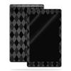 MightySkins Skin Compatible with Amazon Kindle Fire HD 10 (2017) - Black Argyle | Protective, Durable, and Unique Vinyl Decal wrap Cover | Easy to Apply, Remove, and Change Styles | Made in The USA view 1