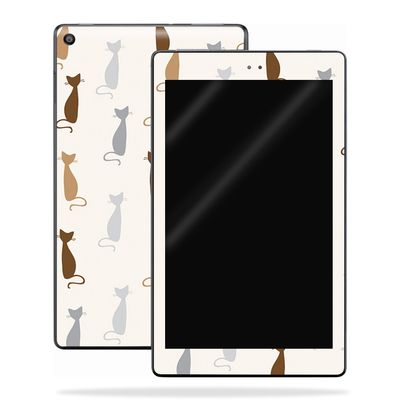 MightySkins Skin Compatible with Amazon Kindle Fire HD 10 (2017) - Cat Lady | Protective, Durable, and Unique Vinyl Decal wrap Cover | Easy to Apply, Remove, and Change Styles | Made in The USA