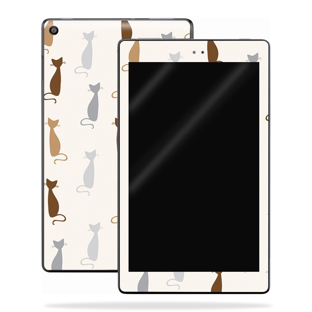 MightySkins Skin Compatible with Amazon Kindle Fire HD 10 (2017) - Cat Lady | Protective, Durable, and Unique Vinyl Decal wrap Cover | Easy to Apply, Remove, and Change Styles | Made in The USA